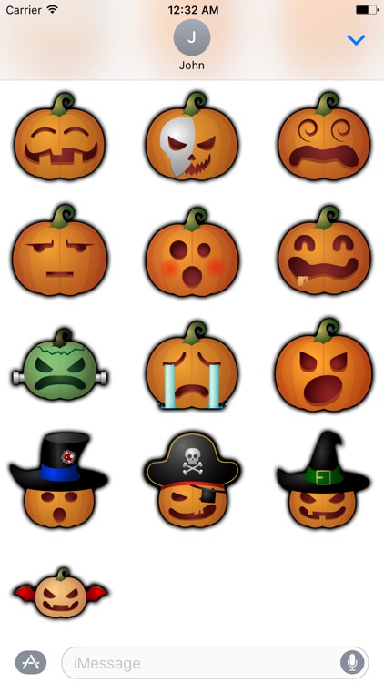 Pumpkin - Halloween stickers