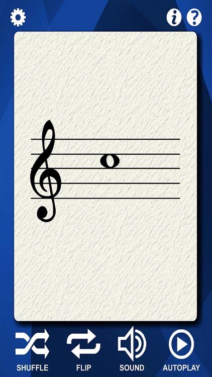 clarinet musical note flash cards