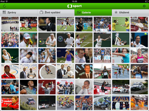 ČT sport pro iPad - náhled
