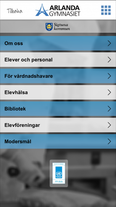 Arlandagymnasiet screenshot 3
