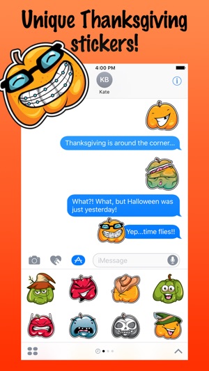 Smiley Pumpkin Stickers(圖1)-速報App