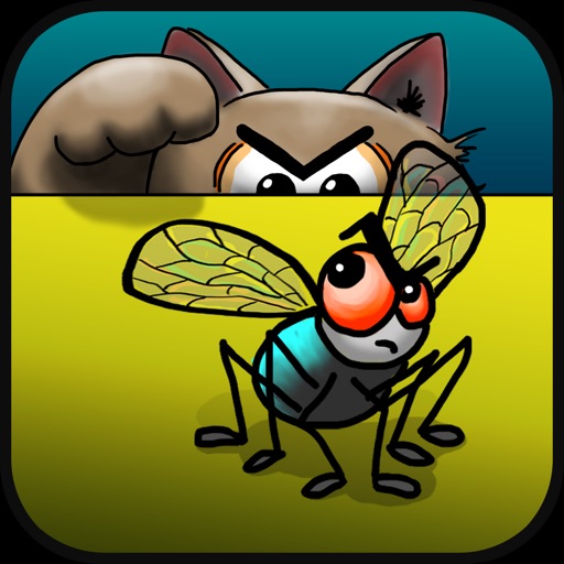Catch the Fly Cat Game iOS App