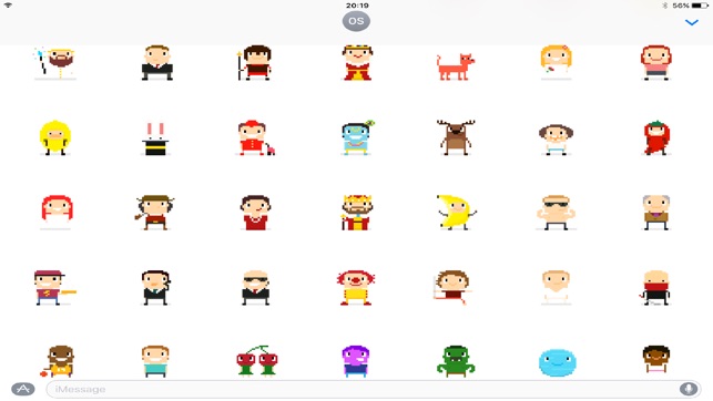 200 Pixel Art Stickers for iMessage(圖5)-速報App