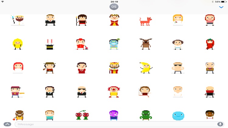 200 Pixel Art Stickers for iMessage screenshot-4