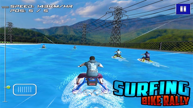 Surfing Bike Rally - 3D Jet Ski Stunt Racing Game(圖2)-速報App