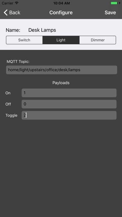 iHomeTouch for X10 and MQTT screenshot-4
