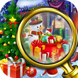 Christmas Room Hidden Object - Solve Puzzle