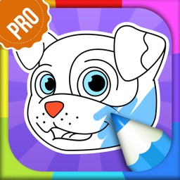 Dog Coloring Pages - Puppy Coloring Games for Boys and Girls PRO