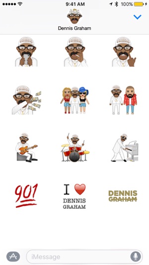 Dennis Graham ™ by Moji Stickers(圖3)-速報App