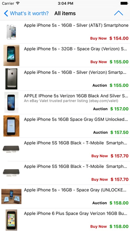 What's it worth on eBay?