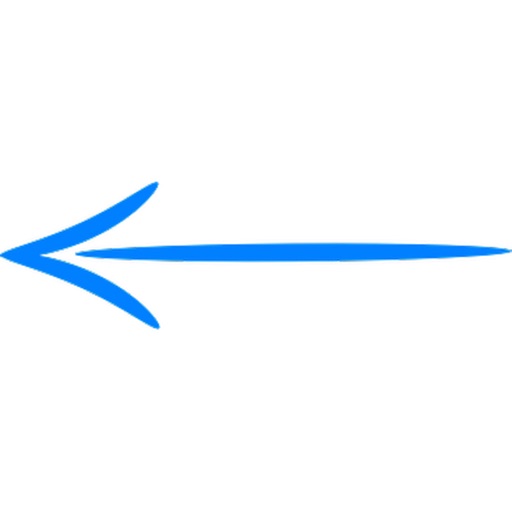 Blue Arrow Stickers icon