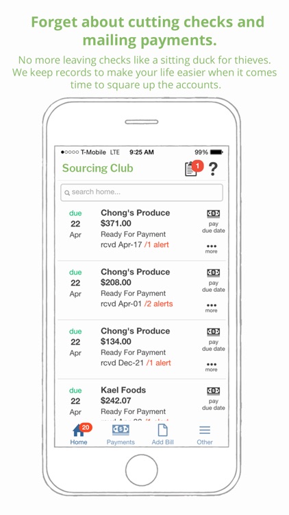 Sourcing Club, Tools and Savings for Restaurants! screenshot-3