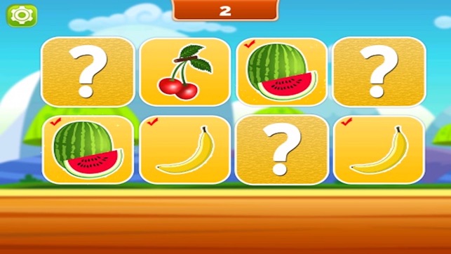 Matching Pairs Fruits-Flashcard Game For Toddlers(圖3)-速報App