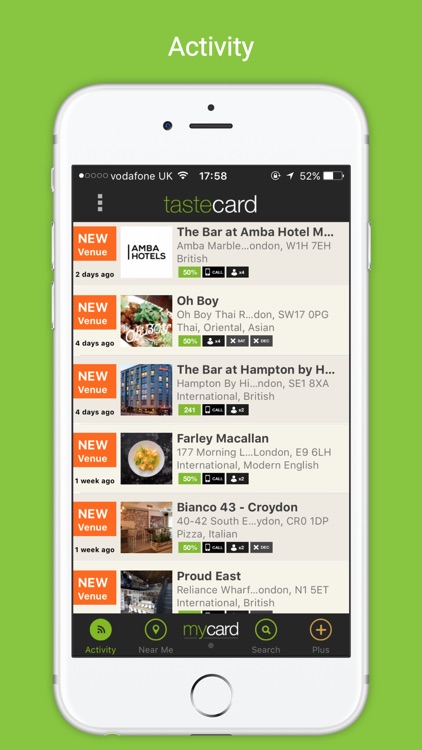 Tastecard | Restaurant Discounts | Dining Deals