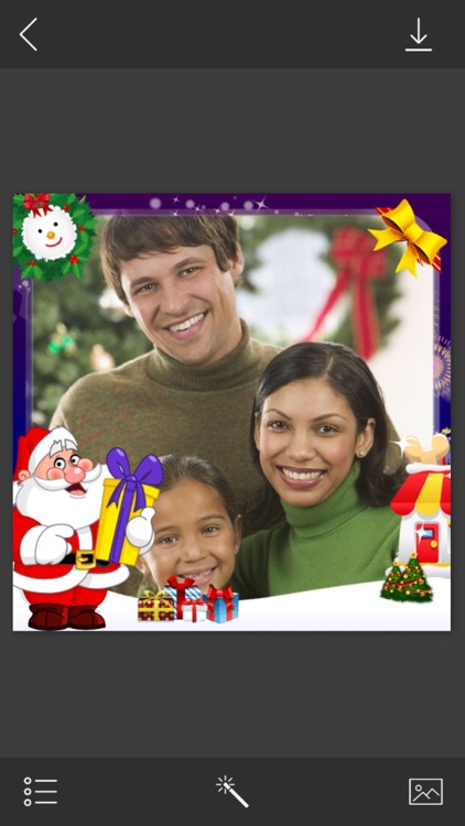 Holiday Xmas Frame - Framatic