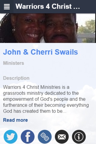 Warriors 4 Christ Ministries screenshot 2