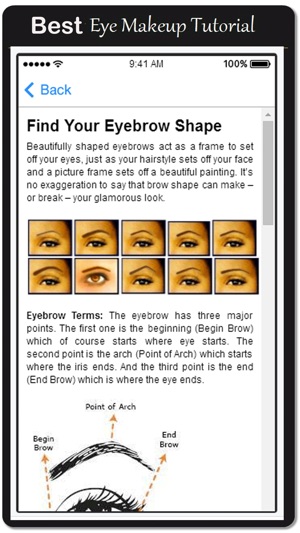 Tutorial Eye Makeup and Eyebrows(圖2)-速報App