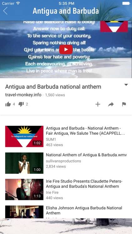Antigua & Barbuda National Anthem screenshot-4