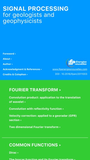 Signal Processing for geologists and geophysicists(圖1)-速報App