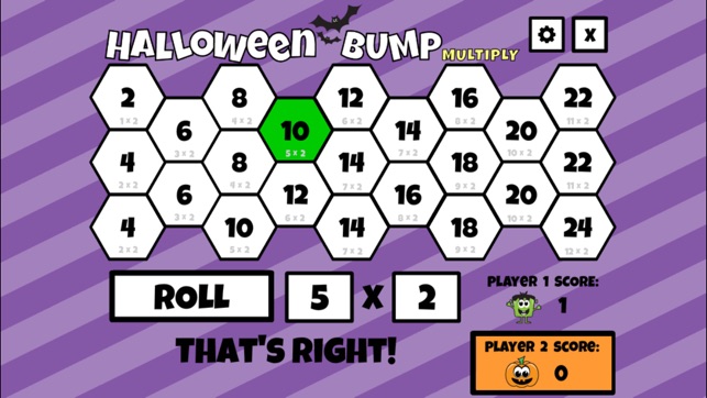 Halloween Bump Multiplication Game(圖2)-速報App