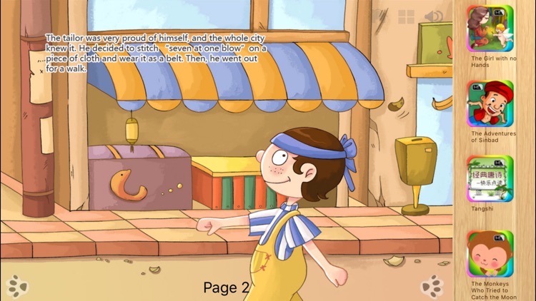 The Valiant Little Tailor Fairy Tale iBigToy screenshot-3