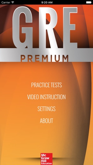 McGraw-Hill Education GRE Premium App