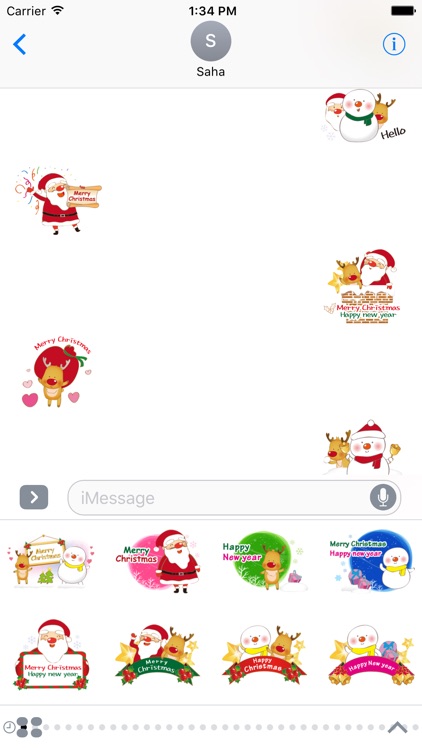 Santa Claus Stickers for iMessage