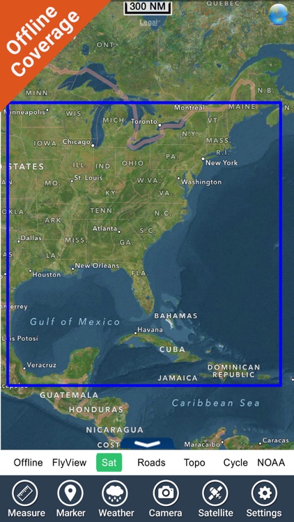 US East from Texas to Maine GPS charts navigator screenshot-4
