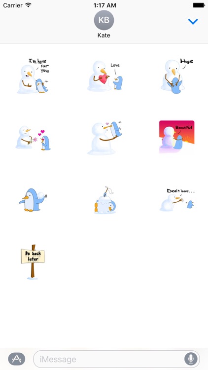 Jingle The Snowman Stickers