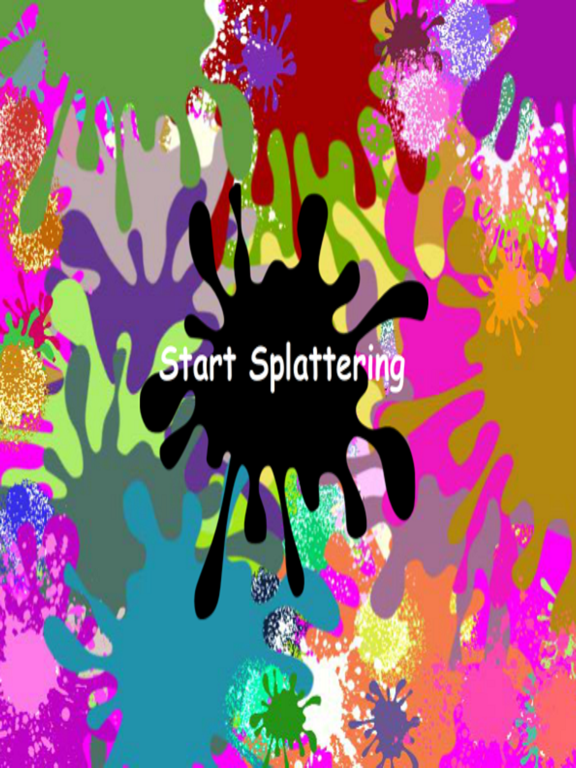 Kid's Splatter Paint Screenshots