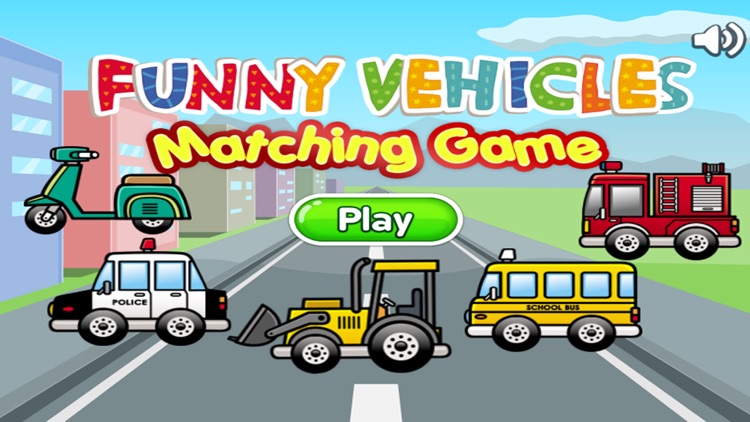 Vehicles Transportation Remember Matching Kid Game