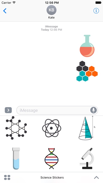 Science Stickers For iMessage