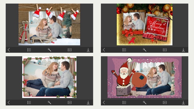 Christmas Tree Photo Frames - Creative D