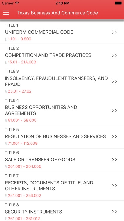Texas Business and Commerce Code 2017