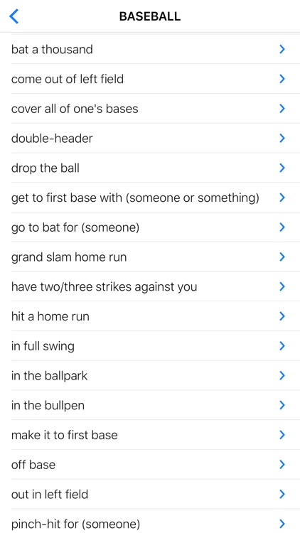 Sports idioms in English