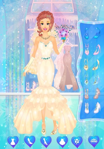 Ice Queen Wedding - Makeup and Dress Up Girl Games screenshot 4