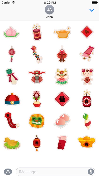 Lunar New Year Stickers
