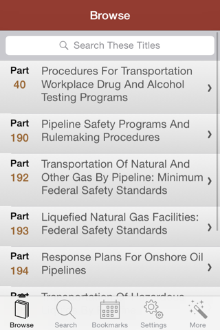 Oil & Gas Pipeline Regulations screenshot 2