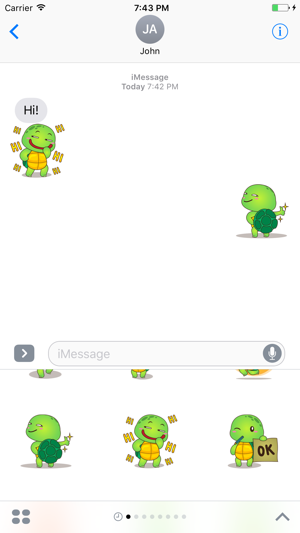 Funny Turtle Sticker(圖4)-速報App