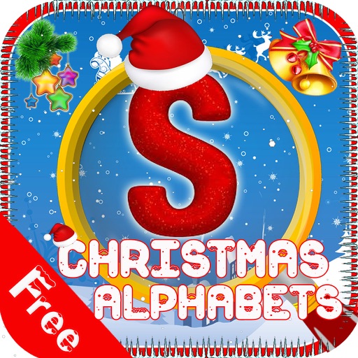 Free Hidden Alphabets : Christmas Snow Winter iOS App
