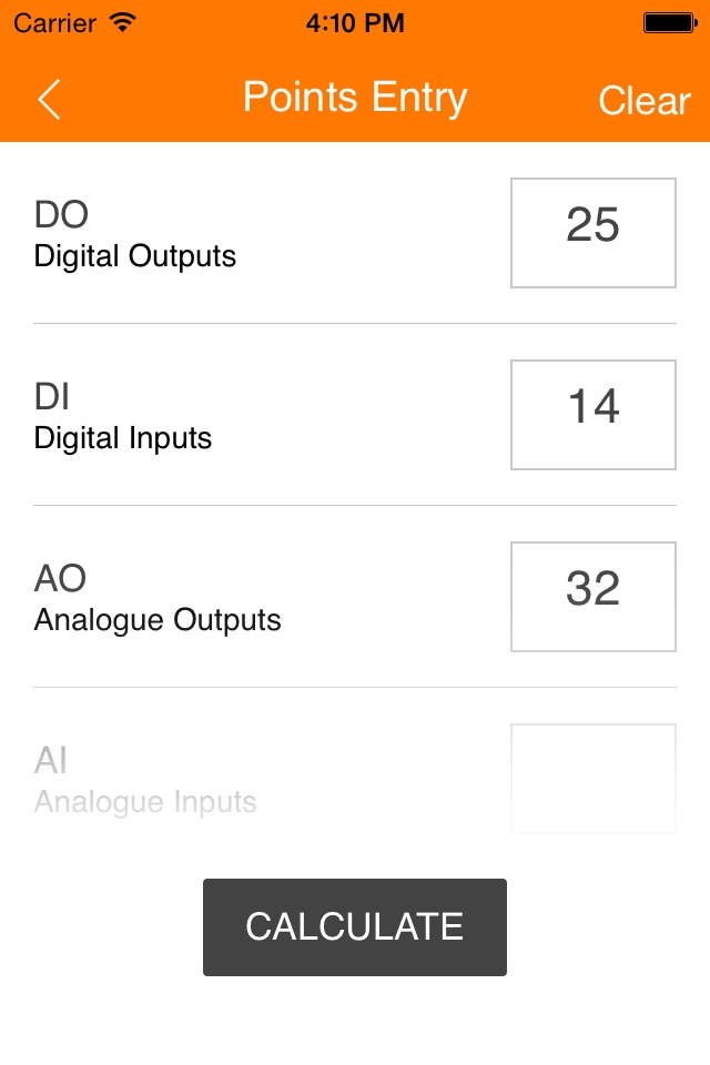 Trend PointsCalc screenshot 2