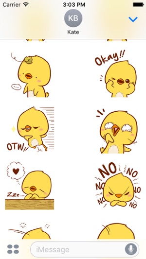 Little Chicken Sticker(圖2)-速報App