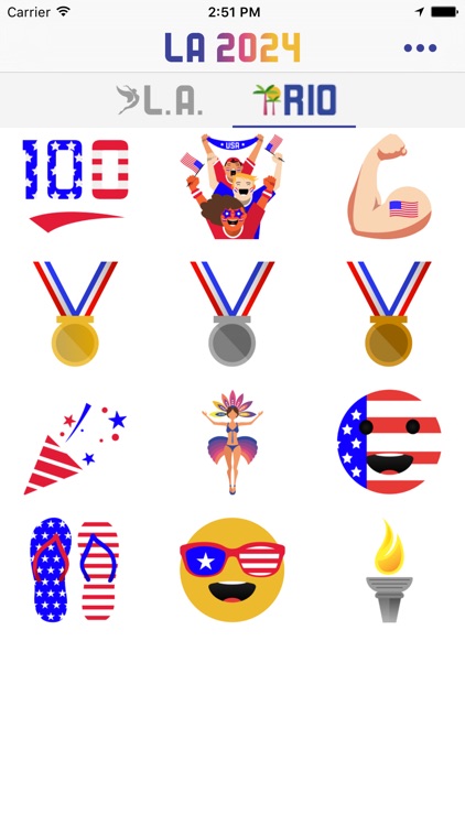 LA 2024 Emojis