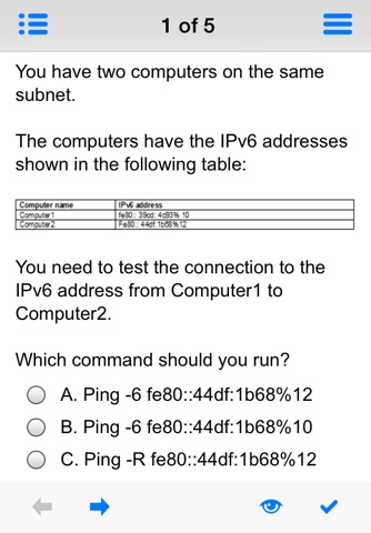 VCE Exam Simulator screenshot 2