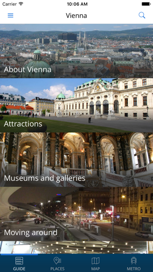 Vienna Travel Guide with Offline Street 