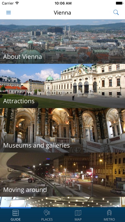 Vienna Travel Guide with Offline Street Map