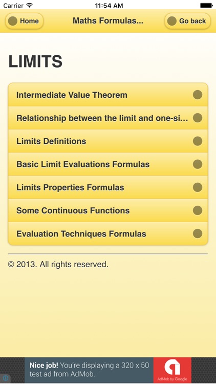 All Maths Formula