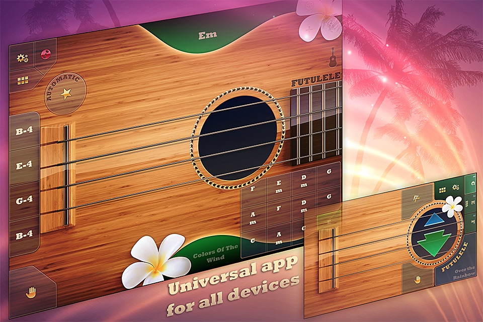 Futulele - Digital Ukulele with FX and chords screenshot 3