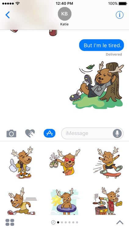 Moose in Shoes