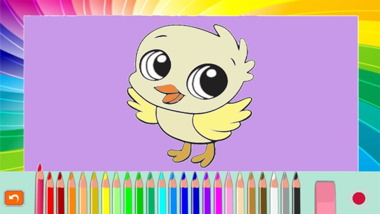 Baby Animal Cartoon Coloring book for kids